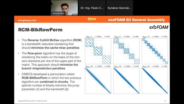 exaFOAM Workshop June 2023 - Impact of matrix data structure on the performances of the SpMVM kerne смотреть онлайн