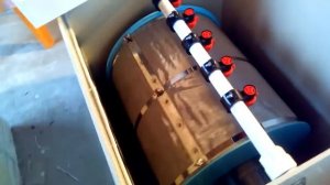 Барабанный фильтр для разведение рыбы в УЗВ.