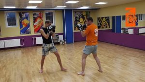 Видео курс по Кикбоксингу  Выпуск 4  “Двоечка” и прямой удар ногой