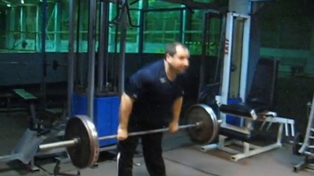 Жим стоя штанги 91кг на 8 повторов. Two-hand 200 lb barbell standing shoulder press. смотреть онлайн