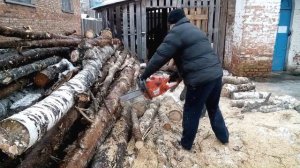 Husqvarna 365 SP | Хускварна 365 SP. Распиловка