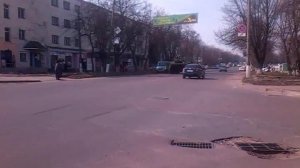 Военные машины в г. Прилуки Черниговской.обл