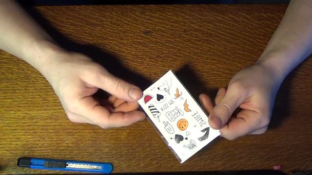 Посылка из Китая №161 Набор переводок-татуировок смотреть онлайн