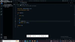 Program to print  series 1 2 4 8 16 32 64 128 in C++ | C++ Tutorials for beginners