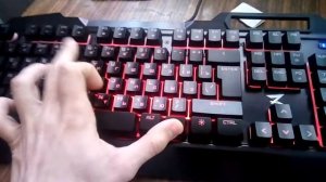 Клавиатура Zed Damage. Смена цвета подсветки.