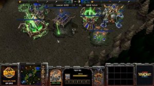 [리포지드] FoCuS vs LawLiet 워크3 미션컵 #2 종족정복전 1부 (Warcraft3)