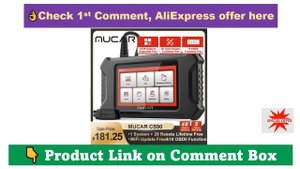 MUCAR CS90 BT200 Professional OBD2 Scanner