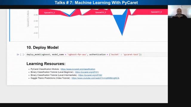 Talks # 7: Moez Ali: Machine learning with PyCaret смотреть онлайн