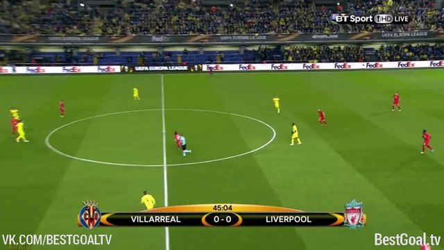 Вильярреал 1:0 Ливерпуль. Обзор матча и видео голов
