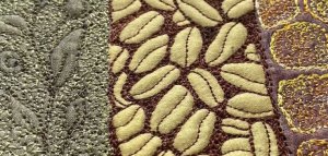 Очечник из стеганого полотна. Художественная стежка. Заполняющая стежка. МК. Футляр для очков своими