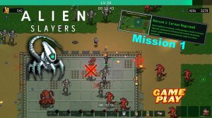 Alien Slayers ✅ Gameplay - Mission 1: Distress signal ✅ PC Steam Survival Action roguelike game 2023