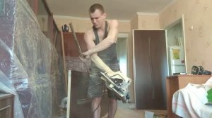 как я подрезаю двери не выходя из дома  когда не влазит по ширине.Макс дверной