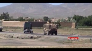 Taliban IED Sends Afghan National Army MRAP Flying - Afghanistan War 2015