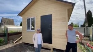Отзыв о строительстве каркасного дома 4х6