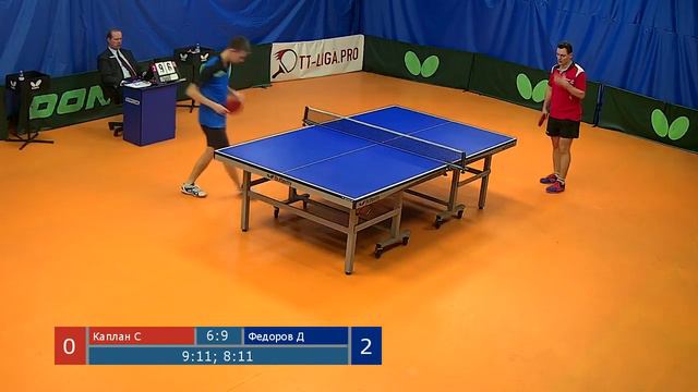 Настольный теннис. Лига Про. Турнир 29 декабря 2018г. Муж. Рейтинг 900-1000. Зал А2 смотреть онлайн