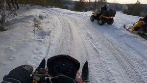 Покатушки на снегоходах BRP