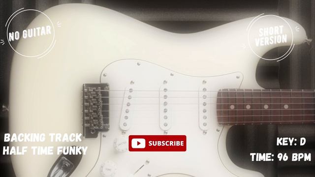 Funky Groove Guitar Backing Track Jam смотреть онлайн