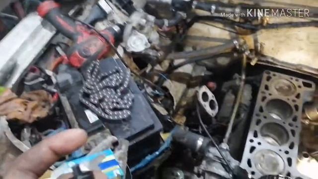 Замена прокладки гбц Часть 2 смотреть онлайн