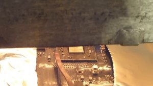 Ремонт ноутбука SAMSUNG NP-R425. Нет изображения. Замена северного моста.