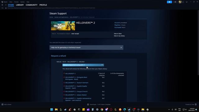 How to Refund Helldivers 2 on Steam? смотреть онлайн