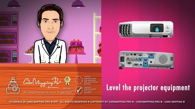 12 - Tutorials: Nivellierung Projektor. Cake Mapping Pro® - APP - Deutsch смотреть онлайн