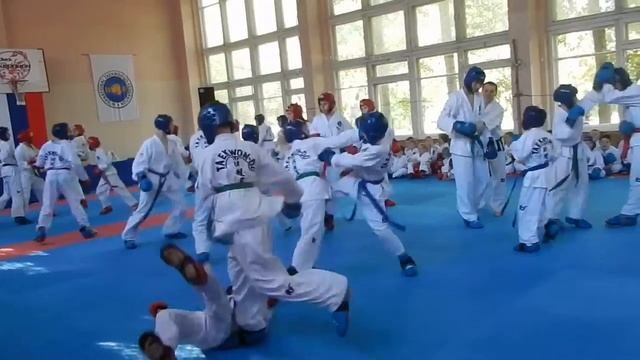 Аттестация тхэквондо (МФТ) массоги
