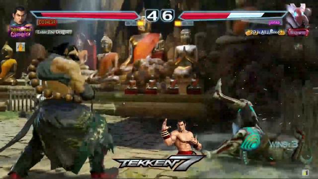 Tekken 7 Feng Wei vs Crazy Yoshimitsu Player TEKKEN 7 New Update 5.10 смотреть онлайн