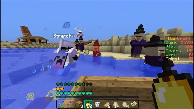 BapCraft: Battle Royale w/ Stretchy VS CHEATING Whiteboy7thst смотреть онлайн