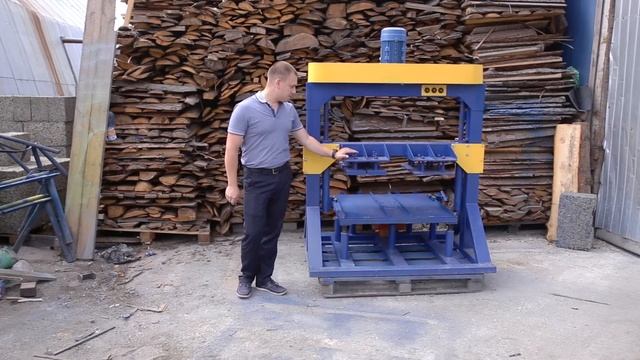 Вибропресс от «Русского Арболита» смотреть онлайн