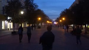 Тверь. Клип про город Тверь вечером