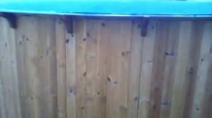 Каркасный деревянный бассейн