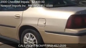 2000 Chevrolet Impala for sale in Newport -south st paul, MN