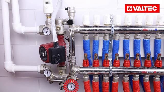 Как настроить насосно-смесительный узел для теплого пола Valtec COMBI