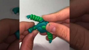 (Видео урок) Как слепить Папуса из Фиксиков из пластилина #пластилин #лепка #Дети