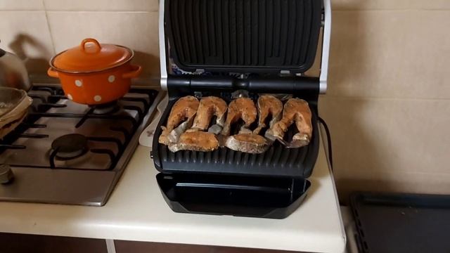форель на гриле TEFAL
