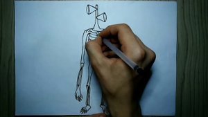 КАК НАРИСОВАТЬ СИРЕНОГОЛОВЫЙ | Siren head | SCP6789