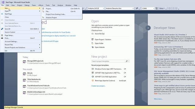 mongoDB - Visual Studio - Install mongoDB drivers