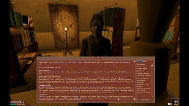 Morrowind Episode 22: The cute temple Girl смотреть онлайн