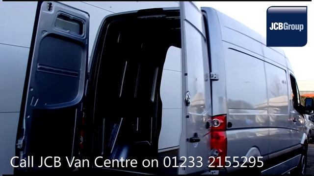 2014 Volkswagen Crafter CR35 TDI H/R P/V 2l Silver GL64GMO for sale at JCB Van Centre Ashford смотреть онлайн