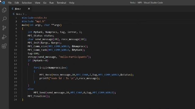 How to setup VS Code for MPI based on C | Parallel Programming in VS Code | MS-MPI setup in Windows смотреть онлайн
