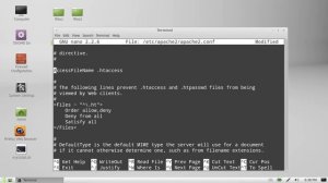 accessing & editing config files on Linux Mint 13