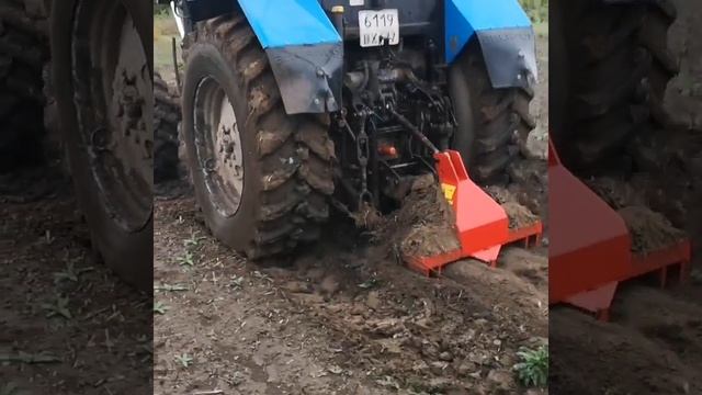 Глубокое рыхление почвы перед осенней посадкой