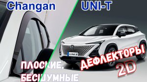 Дефлекторы (ветровики) окон 2D - CHANGAN UNI-T (I) с 2023г.в. - Стрелка11