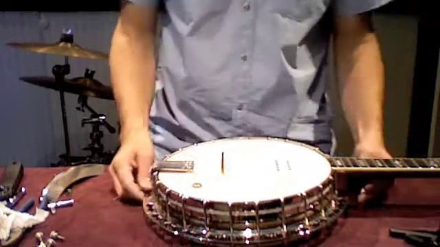 Kavanjo banjo pickup system installed in a Stelling Staghorn banjo (part 3 of 3) смотреть онлайн