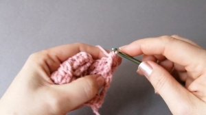 Как связать шарф крючком...