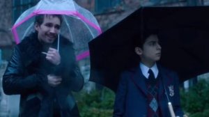 Академия Амбрелла| смешные моменты|1сезон 1серия