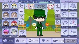 Как делать красные щёки || gacha life