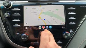 Original CarPlay and Android Auto in Toyota Camry 70 (2019-2020) . Radio Panasonic 8inch 86140-33D0