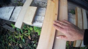 Термомодификация древесины в русской печи.