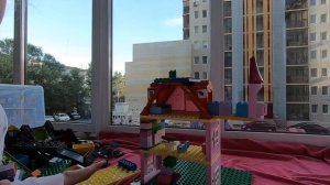 Куча Lego. Как собрать Lego. Железная дорога. Duplo